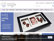 Tablet Screenshot of everlastingcastings.co.uk